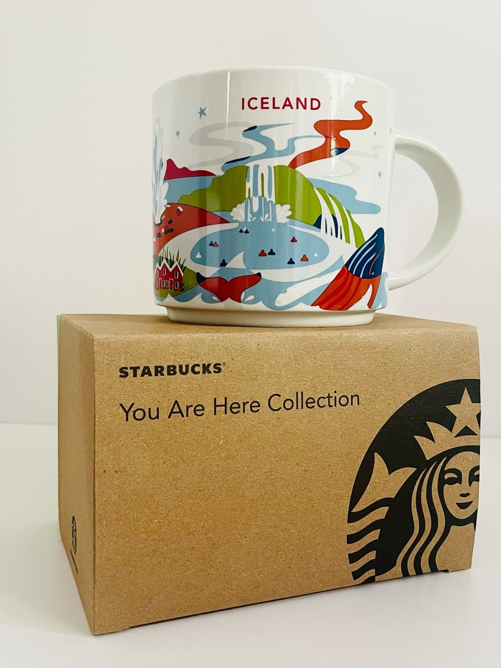 Authentic Starbucks "You Are Here" Collection – Iceland